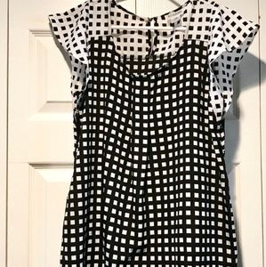 Motherhood / Checkered Blouse